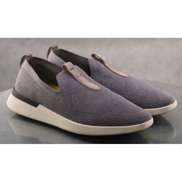 Wolf & Shepherd Swiffknit $220 Men\'s Casual Loafers Shoes Size 10 Gray main image 8